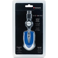 Mouse Verbatim Retractable USB cable